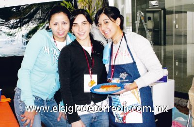 Caro Jardón, Bárbara Murra y Mayte Antúnez.