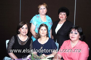 06052008
Ana de Madero, Meche de Torres, Chacha de Luna, Lupita Ugalde y Ángeles Martínez.