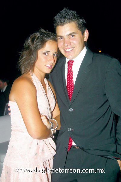 María José Garrido y Bernardo Garza.