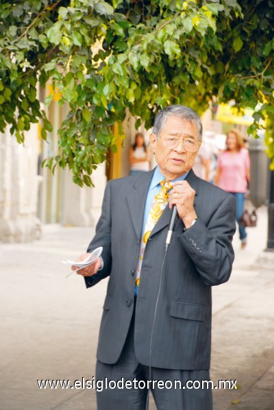 Encuentro China-Torreón
Manuel Lee Soriano, director de la Unión Fraternal China.