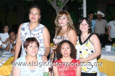 18052008
Fanny Guillén, Cecilia Macorro, Julieta Morales, Ana Luisa Jasso y Lupita Correo