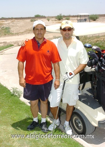 24052008
Juan Rueda y Eduardo Anaya, disfrutaron del Segundo Nextel Business Golf