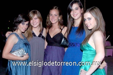 30052008
Ale Calvete, Angélica Sesma, Luisa Villarreal, Ana Cris Alatorre y Anly Garía