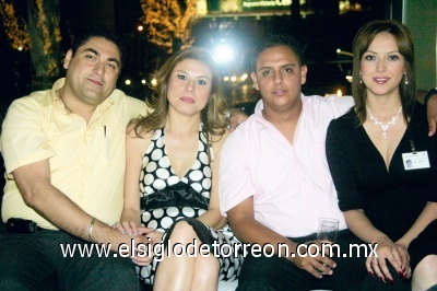 Griselda Ramos, Nestor Delgado, Liliana Macías y Alberto De León.