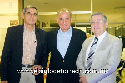 Eduardo Murra, Fernando Murra y Luis Carlos Reyes.