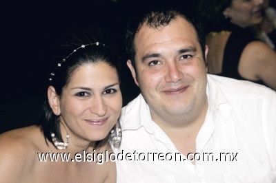 Paty García de Ibarra y Roberto Ibarra.