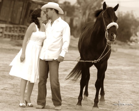 Sr. Hamed Nahle  y Srita. Alejandra García contrajeron matrimonio el sábado 14 de junio de 2008.