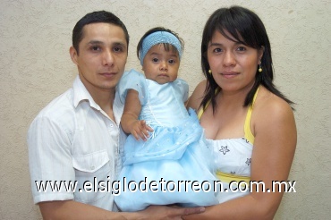 20062008
Eduardo García Medina y Martha Patricia Medina a lado de su hija Sharon García Medina