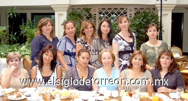 02072008
Juani Mendoza festejó su cumpleaños y cambio de residencia a Toluca, acompañada de sus amigas, Katy Alcalá, Blanca Marcos, Ana Cecilia Gallegos, Julia Gallegos, Tere Aguilar, Silvia Medina, Lucy Ceniceros y Susy Godoy