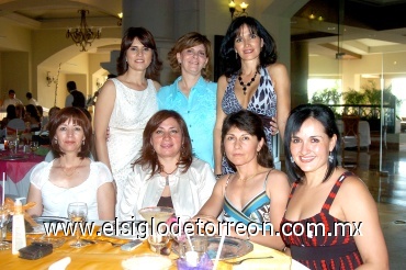 06072008
Rebeca Castro, Lucía de Barraza, Cynthia de Dávila, Lupe de Álvarez, Laura de Hernández, Margarita de García y Astrid de Ayup