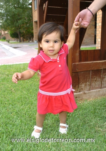 12072008
Ana Sofía Mendoza Chávez en su primer cumpleaños