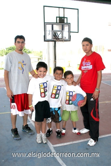 20072008
Alan Rubio, Rafael Almaraz, Óscar Vázquez, Óscar Félix y Luis Castro.