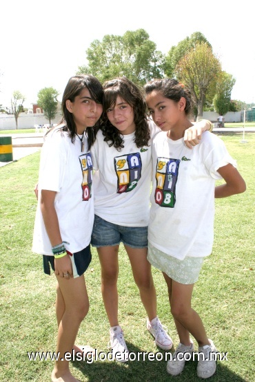 20072008
Ana Verónica González, Laura Saucedo y Yoselin López