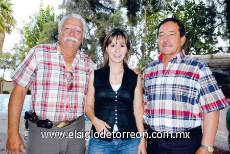 Juan Antonio Morales, Valeria Muñoz y Elías Silveyra.