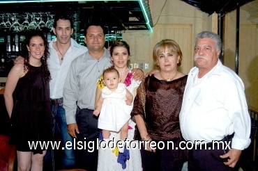 20072008
Astrid acompañada de sus papás Irma y Cuauhtémoc así como de sus padrinos Miguel e Irma Cáceres, Alfonso y Nadia Garza Tijerina