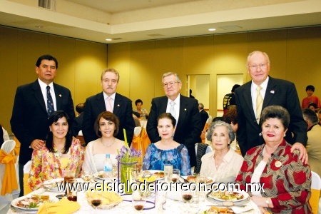 Ricardo y Jesús Ortíz, Ignacio y Lucero Méndez, Luis Carlos y Lucerito Reza, María Aurora Revueltas de Soto y Lety Von Bertrab.