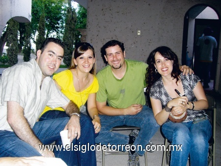 Iñigo Arzac, Yolanda Fernández, Pepe Bonilla y Marina González