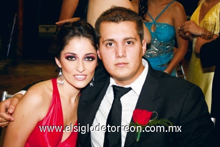 Samantha Diez y Leopoldo Torres.