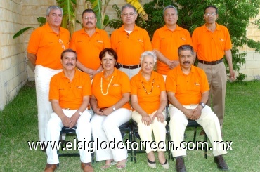 22072008
 Jesús Monsiváis y Ernesto Rodríguez, recibieron a sus compañeros César López, José Luis Molina, José de Jesús Negrete, Esther Leticia Aguirre, Leonor Díaz, José Luis Grimaldo y Marco Zap