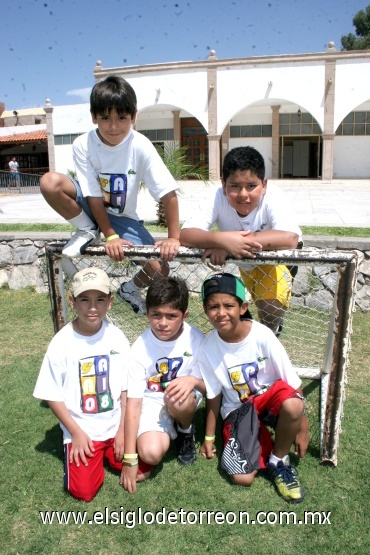 27072008
Eduardo Martínez, Eduardo García, Caspar Briones, Diego del Valle y Luis Mata