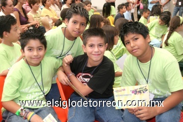 27072008
Fernando Máynez, Edson Jared Martínez, Jaime Gurrola y Raymundo Martínez