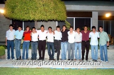 29072008
Rodrigo Echávez, Heriberto Montoya, Manlio Gómez, Luis García, Humberto Gómez, Luis Barraza, Ricardo Murra, Luis Mario García, Arsenio González, Emilio Sánchez, Raúl González, Gerardo Govea y Nacho Madero.