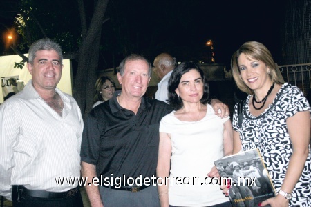 Ignacio Chacón, Javier Carrillo, Cecilia Ramírez e Isabel González.