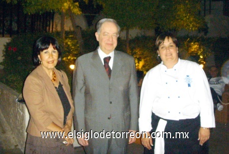 Coahuila en Medio Oriente
Imelda Ortíz Abdala y la chef Sofía Sahagún.