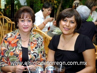 17082008
Blanca Mora de Fernández y Dora Elia Cadena de Obregón