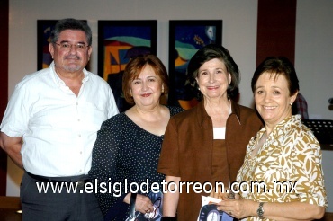 24082008
Fernando González, Patricia de González, Rosario Lamberta de González y Rosa María de Rico