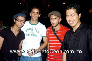 28082008
Carlos Herrera, Arturo Pinto, Edson Caballero y Diego Iván