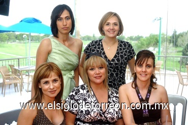 31082008
Susana de Aguirre, Ana Laura de Bedolla, Daniela Flores, Vero de Garza y Carmen Bedolla