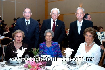 31082008
Mario Villarreal, Aída de Villarreal, Francisco Ledesma, Martha de Ledesma, Sergio Berlanga y Bertha de Berlanga