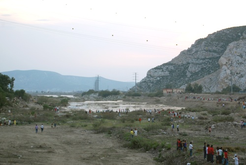 El caudal fue llegando poco a poco, pero fue suficiente para que los laguneros sintieran, por primera vez en 17 años, la brisa húmeda  del Río Nazas.