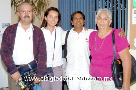 05102008
Horacio Carreón, Diana Solís, Gustavo Montes y Marcela López