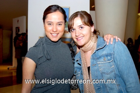 06102008
Mariana Caballero y Mayi de Dugay.