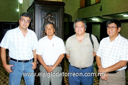 14102008
Alejandro Ahumada, Enrique Gómez, Óscar Sánchez y Alfonso González.