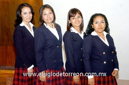 16102008
Daniela Carlos, Karina de Luna, Kenia Facio y Blanca Ramírez