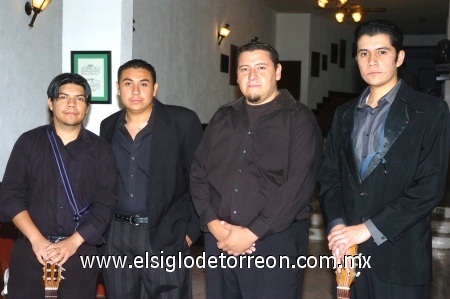 19102008
Gerardo Rodríguez, Julián Leos, Emilio Soto y Antonio Estrada