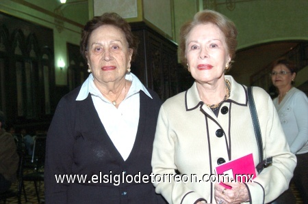 19102008
Mercedes Díaz Rivera y Adolfina de Díaz.