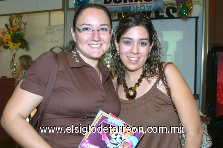 19102008
Triana Félix y Mariana Cabello.