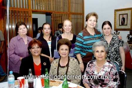 20102008
Alejandra González, Susana de Jalife, Nancy de Jalife, Ana Garza, Ana Luisa, Martha y Laura Valencia, y Laura Ramos