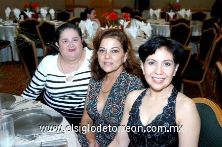 21102008
Edna Pérez, Rosa Tatay y Norma de Martínez