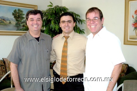 23102008
Luis Valdés Nieblas, Luis Flores y Manuel Velasco