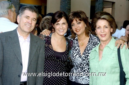 26102008
Juan Barrio, María del Carmen Espada, María Luisa de Pérez y Jossie de Iriarte