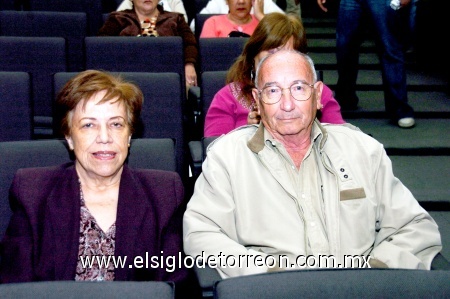 09112008
Marcelo Ducolombier y María Elena Arenal.