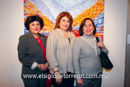 Bertha García, Ivone Dávila y Alejandra Leal.