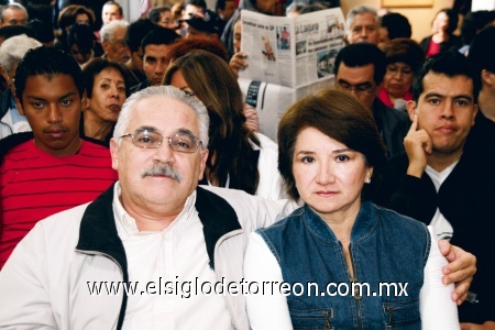 José Suárez y Aurora Beristain.