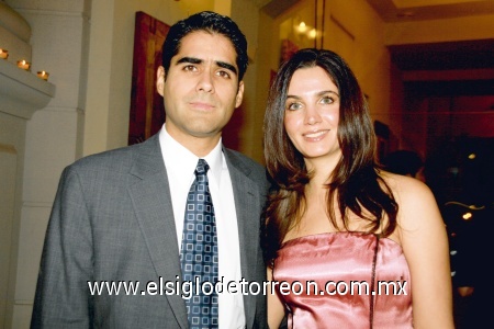 David y Alicia Rangel.