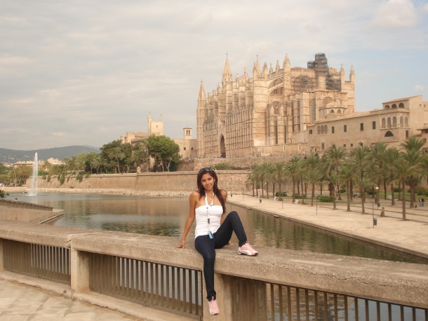 Dinorah Rodríguez en Palma de Mallorca, España en diciembre de 2008.